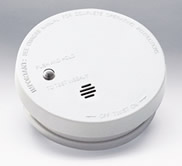 Kidde 0914E Fire Sentry Battery Operated Smoke Alarm, 85 DB At 10 FT Loud, 9 VDC Operating, 40 - 100 DEG F Operating, Environmental Conditions: Up To 85 PCT Relative Humidity (RH), Ionization Sensor, Dimensions: 4 IN Diameter X 1.45 IN Depth, Mounting: Wall Or Ceiling, Sensitivity: 0.52 - 1.12 PCT/FT, UL 217, NFPA 72, ANSI S3.41, The State of California Fire Marshall, NFPA 101 (One And Two Family Dwellings), Federal Housing Authority (FHA)