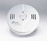 Kidde 900-0102-02 Battery Operated Carbon Monoxide And Smoke Alarm, 85 DB At 10 FT Loud, 40 - 100 DEG F Operating, Environmental Conditions: 5 - 95 PCT Relative Humidity (RH), Smoke: Ionization, Carbon Monoxide: Electrochemical Sensor, Dimensions: 5-3/4 IN Diameter X 1.7 IN Depth, Flashing LED Display, Mounting: Wall Or Ceiling, Sensitivity: 0.97 PCT/FT, Power Source: 3 AA Battery, UL 2034, UL 217, NFPA 72, (Chapter 11 2002 Edition) The State of California Fire Marshall, NFPA 101 (One And Two Family Dwellings), Federal Housing Authority (FHA), Housing And Urban Development (HUD)