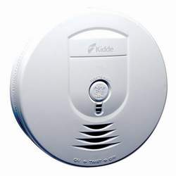 Kidde 0919-9999 Battery Operated Wireless Interconnectable Smoke Alarm, 85 DB At 10 FT Loud, 9 VDC Operating, 40 - 100 DEG F Operating, Environmental Conditions: Up To 85 PCT Relative Humidity (RH), Ionization Sensor, Dimensions: 5-3/4 IN Diameter X 1-1/4 IN Depth, LED Display, Mounting: Wall Or Ceiling, Sensitivity: 0.69 Plus/Minus 0.19 PCT/FT, Power Source: 3 AA Alkaline Battery, UL 217, NFPA 72, (Chapter 11 2002 Edition) The State Of California Fire Marshall, NFPA 101 (One And Two Family Dwellings) Federal Housing Authority (FHA), Housing And Urban Development (HUD)