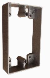 TEDDICO, Box Extension, Single Gang, Material: Die Cast Metal, Size: 4-9/16 X 2-13/16 X 1 IN, Color: Grey, Cubic Capacity: 10 IN, Includes: Gasket And Mounting Screws, Package Type: Show Pak, Outlet Size: 1 IN
